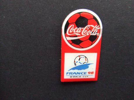 WK Frankrijk 1998 Wordcup voetbal Coca Cola